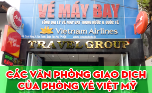 Hệ thống phòng vé máy bay Việt Mỹ